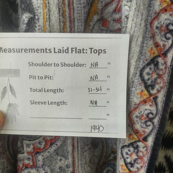 J. McLaughlin Gia Reversible Open Front Wool Poncho M/L - Picture 8 of 8